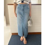 デニムスカート SML展開 | NICE CLAUP / OLIVE des OLIVE　OUTLET | 詳細画像14 