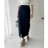 デニムスカート SML展開 | NICE CLAUP / OLIVE des OLIVE　OUTLET | 詳細画像15 