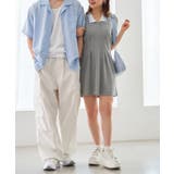 【LIMMSE】ワンポイント刺しゅうポロワンピース | NICE CLAUP / OLIVE des OLIVE　OUTLET | 詳細画像21 