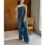 デニムサロペット SM展開 | NICE CLAUP / OLIVE des OLIVE OUTLET | 詳細画像3