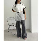 【one after another】レース巻きスカート/WEB限定 | NICE CLAUP / OLIVE des OLIVE　OUTLET | 詳細画像1 