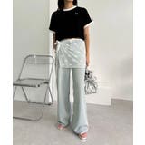 【one after another】レース巻きスカート/WEB限定 | NICE CLAUP / OLIVE des OLIVE　OUTLET | 詳細画像5 