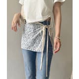 ホワイト系 | 【one after another】レース巻きスカート/WEB限定 | NICE CLAUP / OLIVE des OLIVE　OUTLET