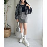 【one after another】カットオフミニスカート | NICE CLAUP / OLIVE des OLIVE OUTLET | 詳細画像13