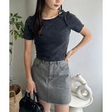 【one after another】カットオフミニスカート | NICE CLAUP / OLIVE des OLIVE OUTLET | 詳細画像17