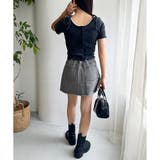 【one after another】カットオフミニスカート | NICE CLAUP / OLIVE des OLIVE OUTLET | 詳細画像16