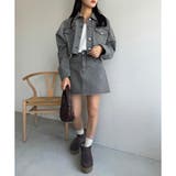 【one after another】カットオフミニスカート | NICE CLAUP / OLIVE des OLIVE OUTLET | 詳細画像11