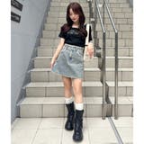 【one after another】カットオフミニスカート | NICE CLAUP / OLIVE des OLIVE OUTLET | 詳細画像8