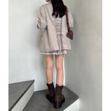 【one after another】裾レースプリーツミニスカート | NICE CLAUP / OLIVE des OLIVE OUTLET | 詳細画像5