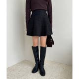 【one after another】マチ入りフレアミニスカート | NICE CLAUP / OLIVE des OLIVE　OUTLET | 詳細画像22 