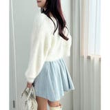 【one after another】マチ入りフレアミニスカート | NICE CLAUP / OLIVE des OLIVE　OUTLET | 詳細画像5 