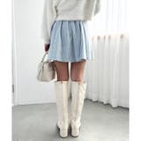 【one after another】マチ入りフレアミニスカート | NICE CLAUP / OLIVE des OLIVE　OUTLET | 詳細画像7 