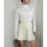 【one after another】マチ入りフレアミニスカート | NICE CLAUP / OLIVE des OLIVE　OUTLET | 詳細画像1 