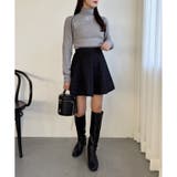 【one after another】マチ入りフレアミニスカート | NICE CLAUP / OLIVE des OLIVE　OUTLET | 詳細画像20 