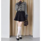 【one after another】マチ入りフレアミニスカート | NICE CLAUP / OLIVE des OLIVE　OUTLET | 詳細画像22 