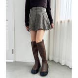 【one after another】マチ入りフレアミニスカート | NICE CLAUP / OLIVE des OLIVE　OUTLET | 詳細画像12 