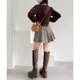 【one after another】マチ入りフレアミニスカート | NICE CLAUP / OLIVE des OLIVE　OUTLET | 詳細画像9 