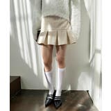 【one after another】ボックスプリーツミニスカート | NICE CLAUP / OLIVE des OLIVE OUTLET | 詳細画像4