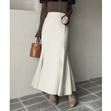 ベージュ | ロングマーメイドスカート SM展開 | NICE CLAUP / OLIVE des OLIVE OUTLET