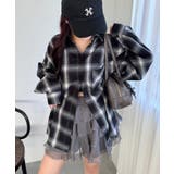 【one after another】チェックシャツ | NICE CLAUP / OLIVE des OLIVE OUTLET | 詳細画像10