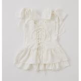 【one after another】肩リボンバックレースアップチュニック | NICE CLAUP / OLIVE des OLIVE OUTLET | 詳細画像9