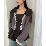 【one after another】肩リボンバックレースアップチュニック | NICE CLAUP / OLIVE des OLIVE OUTLET | 詳細画像24