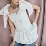 オフ | 【one after another】肩リボンバックレースアップチュニック | NICE CLAUP / OLIVE des OLIVE OUTLET