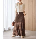 【one after another】チョーカー付き半袖フェザーニット | NICE CLAUP / OLIVE des OLIVE OUTLET | 詳細画像12