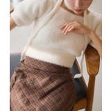 【one after another】チョーカー付き半袖フェザーニット | NICE CLAUP / OLIVE des OLIVE OUTLET | 詳細画像13