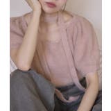 【one after another】チョーカー付き半袖フェザーニット | NICE CLAUP / OLIVE des OLIVE OUTLET | 詳細画像23