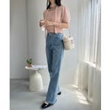 【one after another】チョーカー付き半袖フェザーニット | NICE CLAUP / OLIVE des OLIVE OUTLET | 詳細画像28