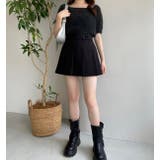 【one after another】チョーカー付き半袖フェザーニット | NICE CLAUP / OLIVE des OLIVE OUTLET | 詳細画像48