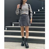 ワンポイント刺しゅうダブルジップラメニット | NICE CLAUP / OLIVE des OLIVE　OUTLET | 詳細画像4 