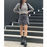 ワンポイント刺しゅうダブルジップラメニット | NICE CLAUP / OLIVE des OLIVE　OUTLET | 詳細画像5 