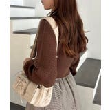 ワンポイント刺しゅうダブルジップラメニット | NICE CLAUP / OLIVE des OLIVE　OUTLET | 詳細画像23 