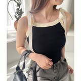 【one after another】【リボン取り外し可能】ニットタンク | NICE CLAUP / OLIVE des OLIVE OUTLET | 詳細画像15