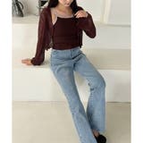 【one after another】【リボン取り外し可能】ニットタンク | NICE CLAUP / OLIVE des OLIVE OUTLET | 詳細画像7
