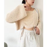 ドロストニットトップス | NICE CLAUP / OLIVE des OLIVE OUTLET | 詳細画像3