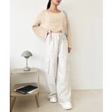 ドロストニットトップス | NICE CLAUP / OLIVE des OLIVE OUTLET | 詳細画像6