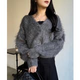 チャコール | 【one after another】マシュマロ女子カーディガン | NICE CLAUP / OLIVE des OLIVE OUTLET
