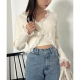 【one after another】【着回し抜群】レースボレロカーディガン | NICE CLAUP / OLIVE des OLIVE OUTLET | 詳細画像2