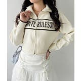 【one after another】ニットトラックジャケット | NICE CLAUP / OLIVE des OLIVE　OUTLET | 詳細画像2 