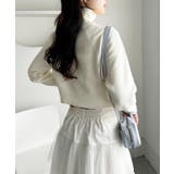 【one after another】ニットトラックジャケット | NICE CLAUP / OLIVE des OLIVE　OUTLET | 詳細画像7 