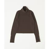【one after another】ゴールドボタンハイネック | NICE CLAUP / OLIVE des OLIVE OUTLET | 詳細画像8