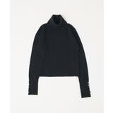 【one after another】ゴールドボタンハイネック | NICE CLAUP / OLIVE des OLIVE OUTLET | 詳細画像2