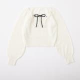 【one after another】レイヤードドッキングニット | NICE CLAUP / OLIVE des OLIVE OUTLET | 詳細画像2