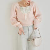 【one after another】レイヤードドッキングニット | NICE CLAUP / OLIVE des OLIVE OUTLET | 詳細画像10