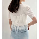 【one after another】ビスチェセットカーディガン | NICE CLAUP / OLIVE des OLIVE OUTLET | 詳細画像2