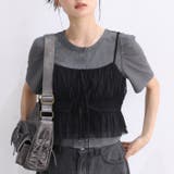 【one after another】ビスチェセットカーディガン | NICE CLAUP / OLIVE des OLIVE OUTLET | 詳細画像12