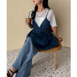 【one after another】ラメプリーツTee | NICE CLAUP / OLIVE des OLIVE OUTLET | 詳細画像3